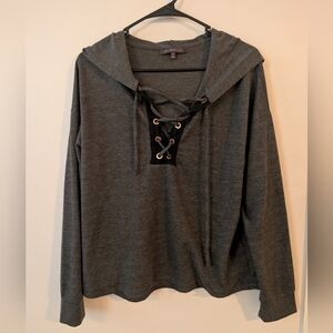 3 For $12 Clearance West Coast Love Womens Grey Hooded Long Sleeve‎ Shirt